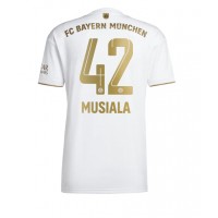 Bayern Munich Jamal Musiala #42 Udebanetrøje 2022-23 Kortærmet